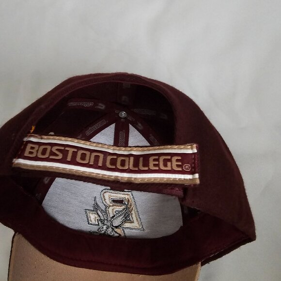 COLOSSEUM Maroon Embroidered Logo Boston College BC Eagles Baseball Cap OSFA - Picture 5 of 7